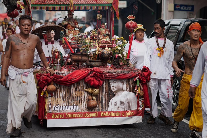 Palanquin procession.