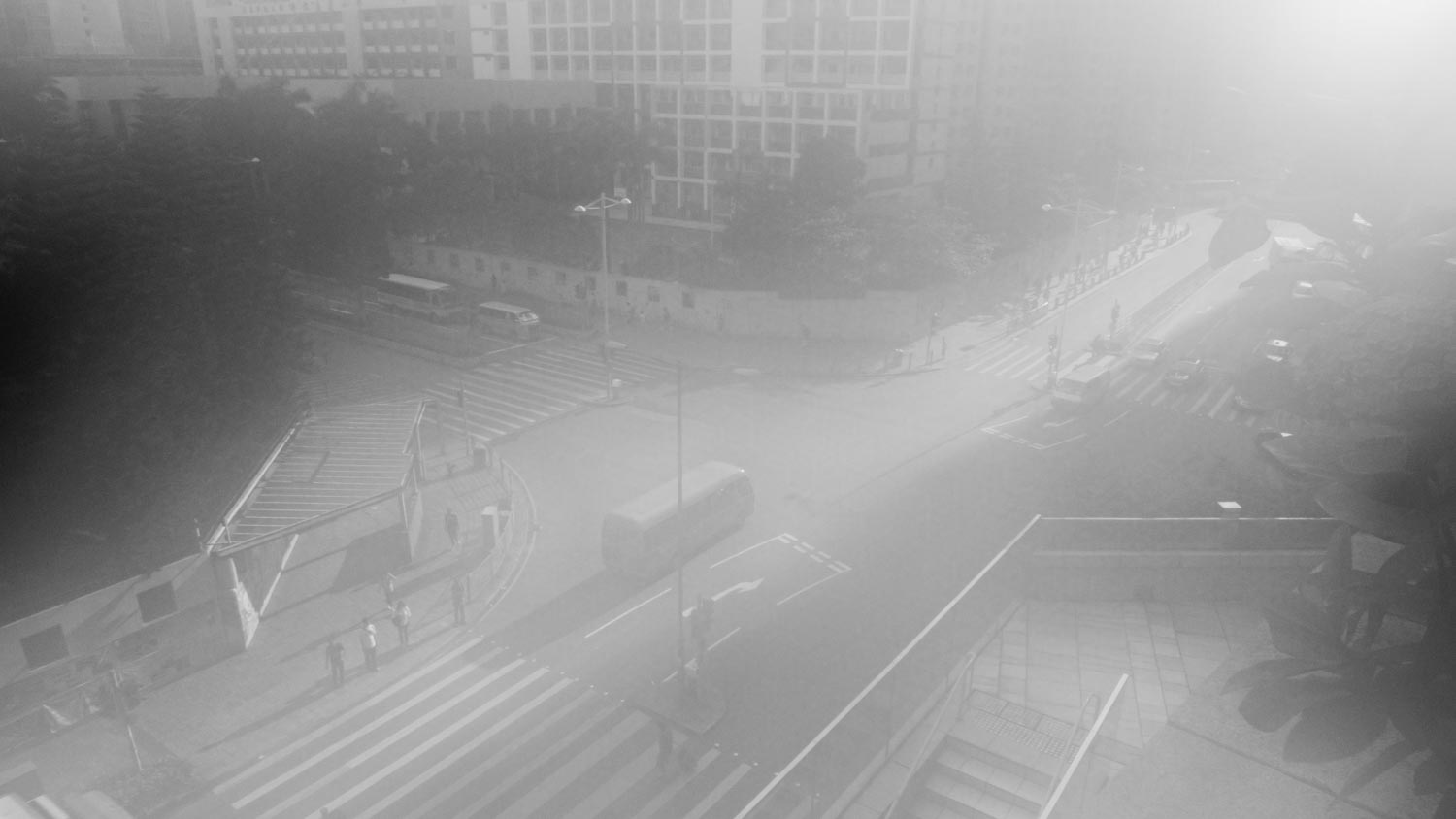 hong kong pedestrian traffic kowloon east