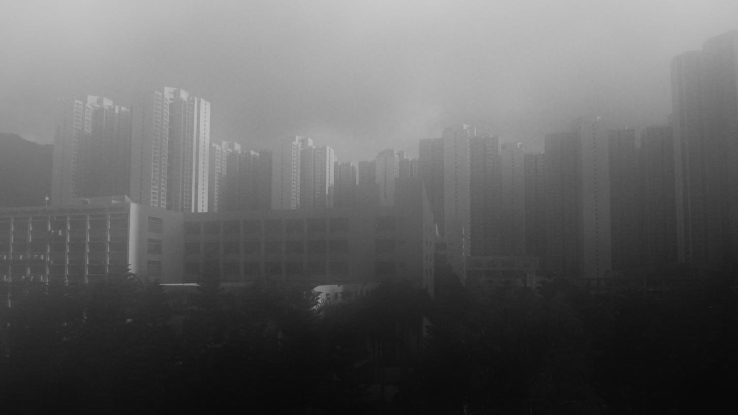 hong kong kowloon east view