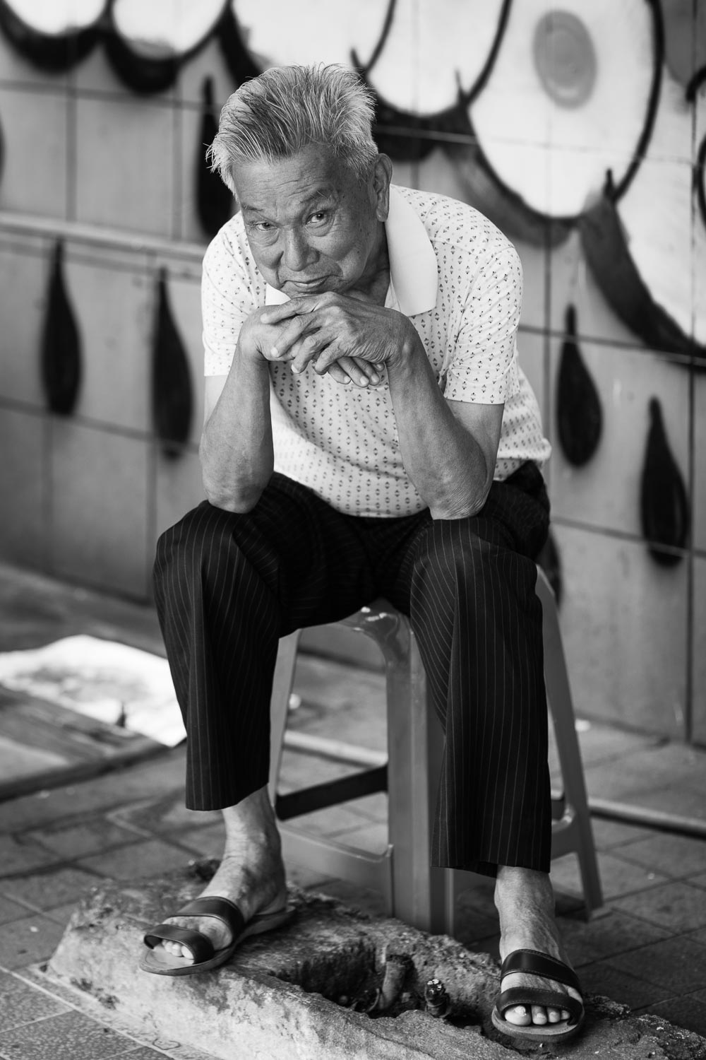 Street portrait in Kuala Lumpur - Malaysia