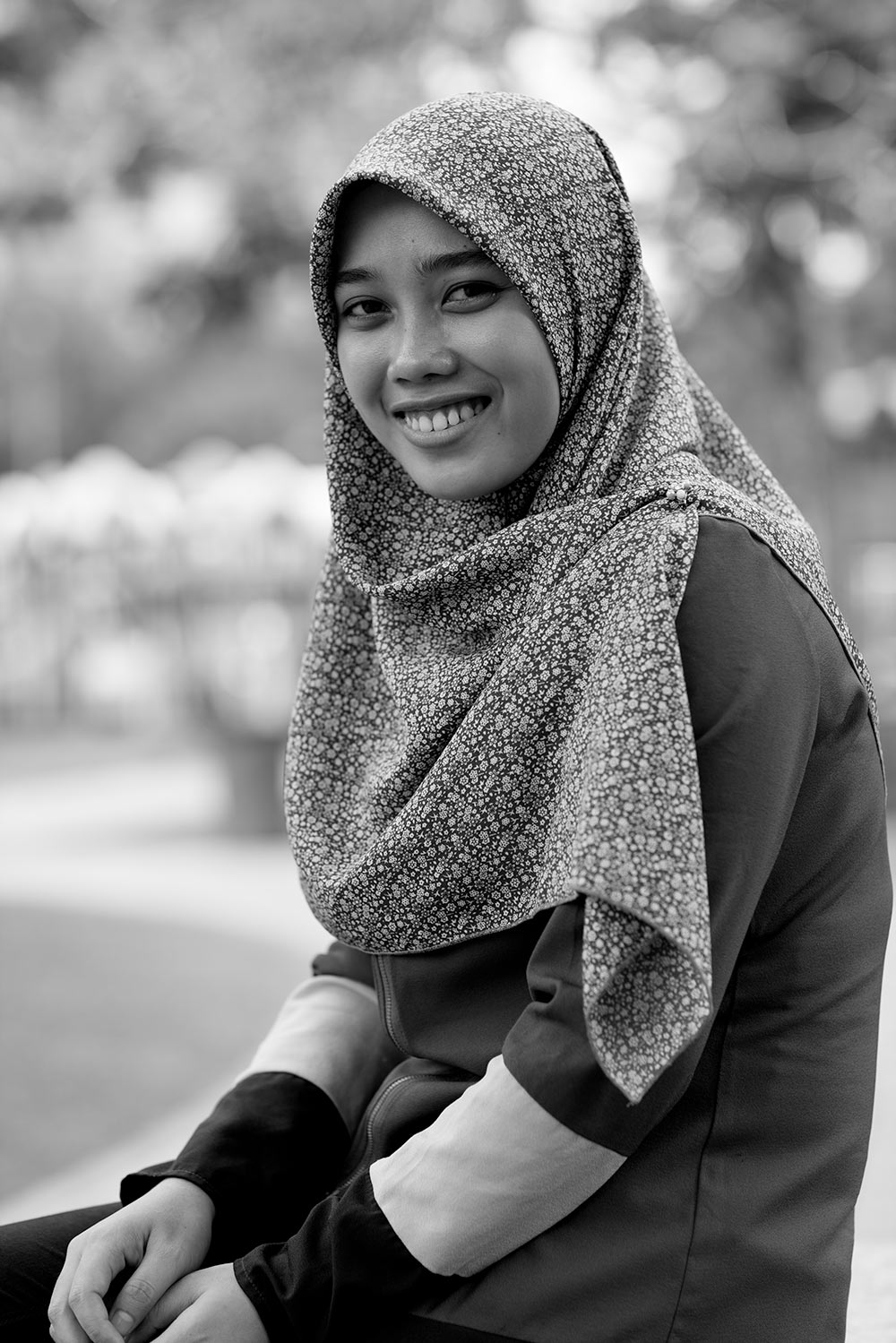 portrait KLCC park kuala lumpur malaysia