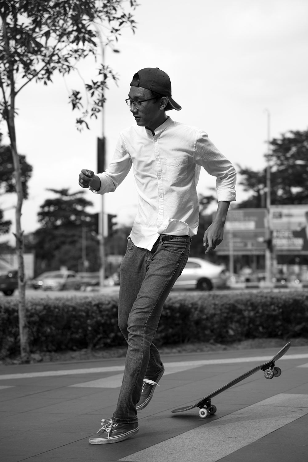 skateboarder kuala lumpur malaysia
