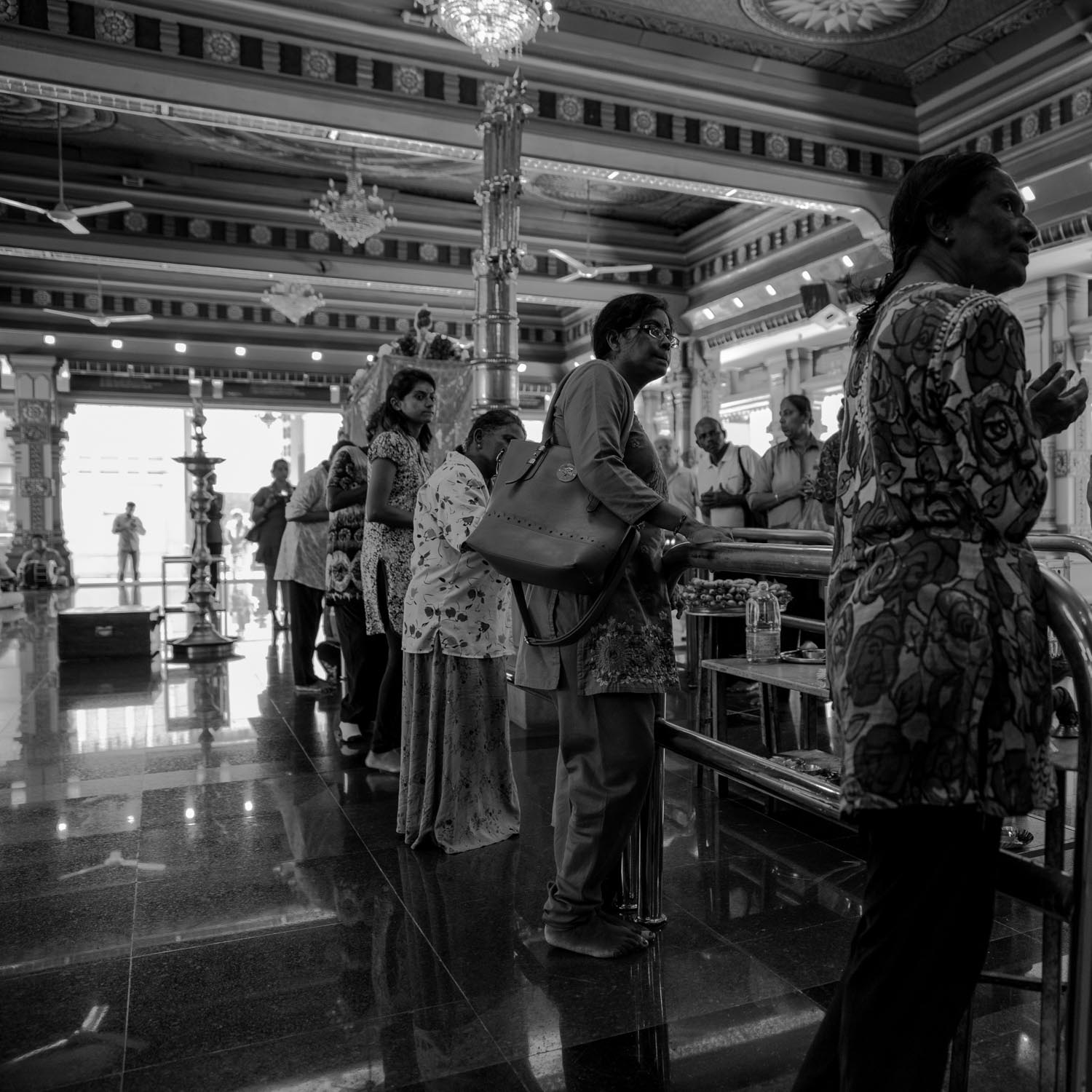 Sri Maha Mariamman Temple in Kuala Lumpur devotees abhishekam ritual