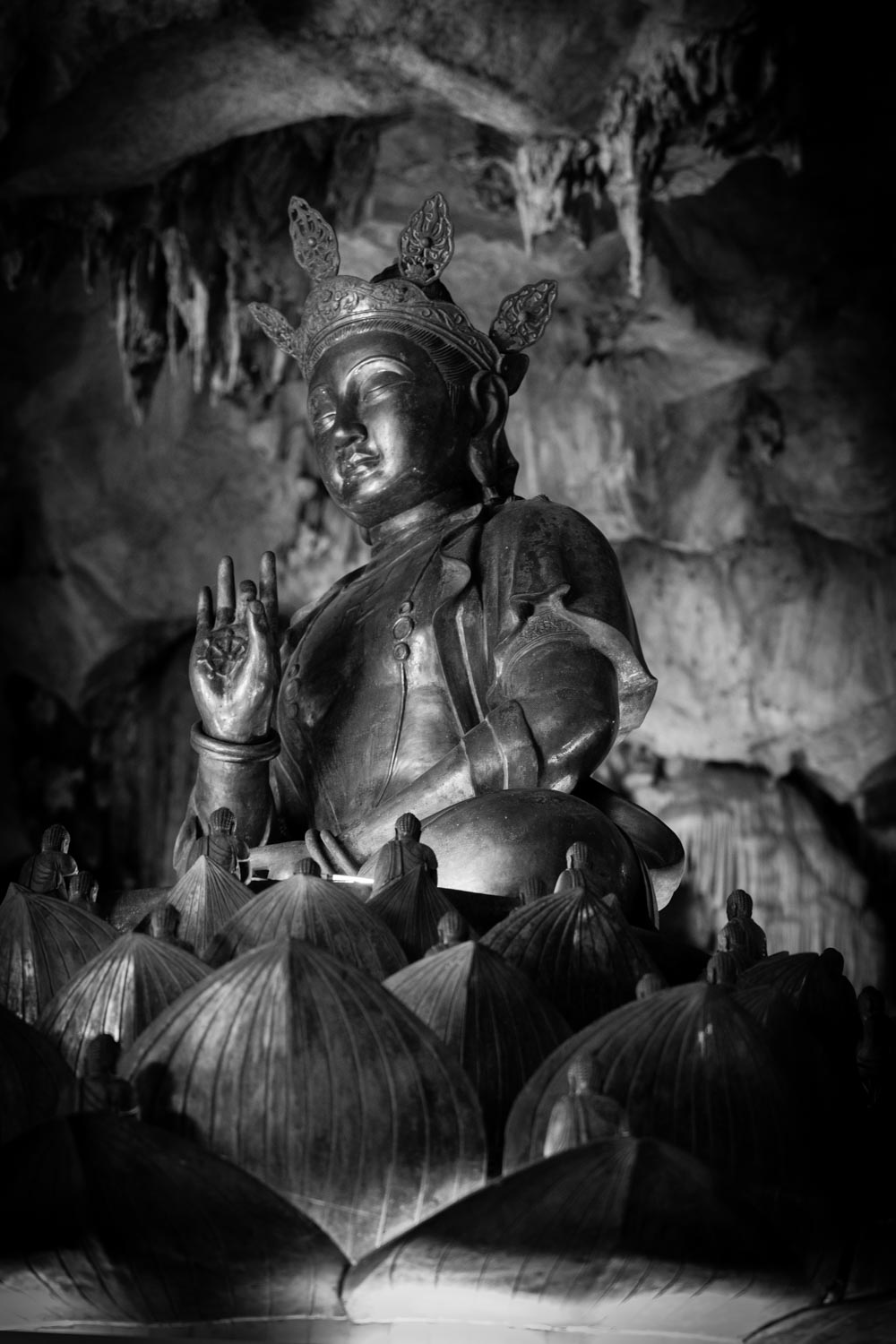 Statue at Kek Lok Tong Cave Temple ipoh malaysia