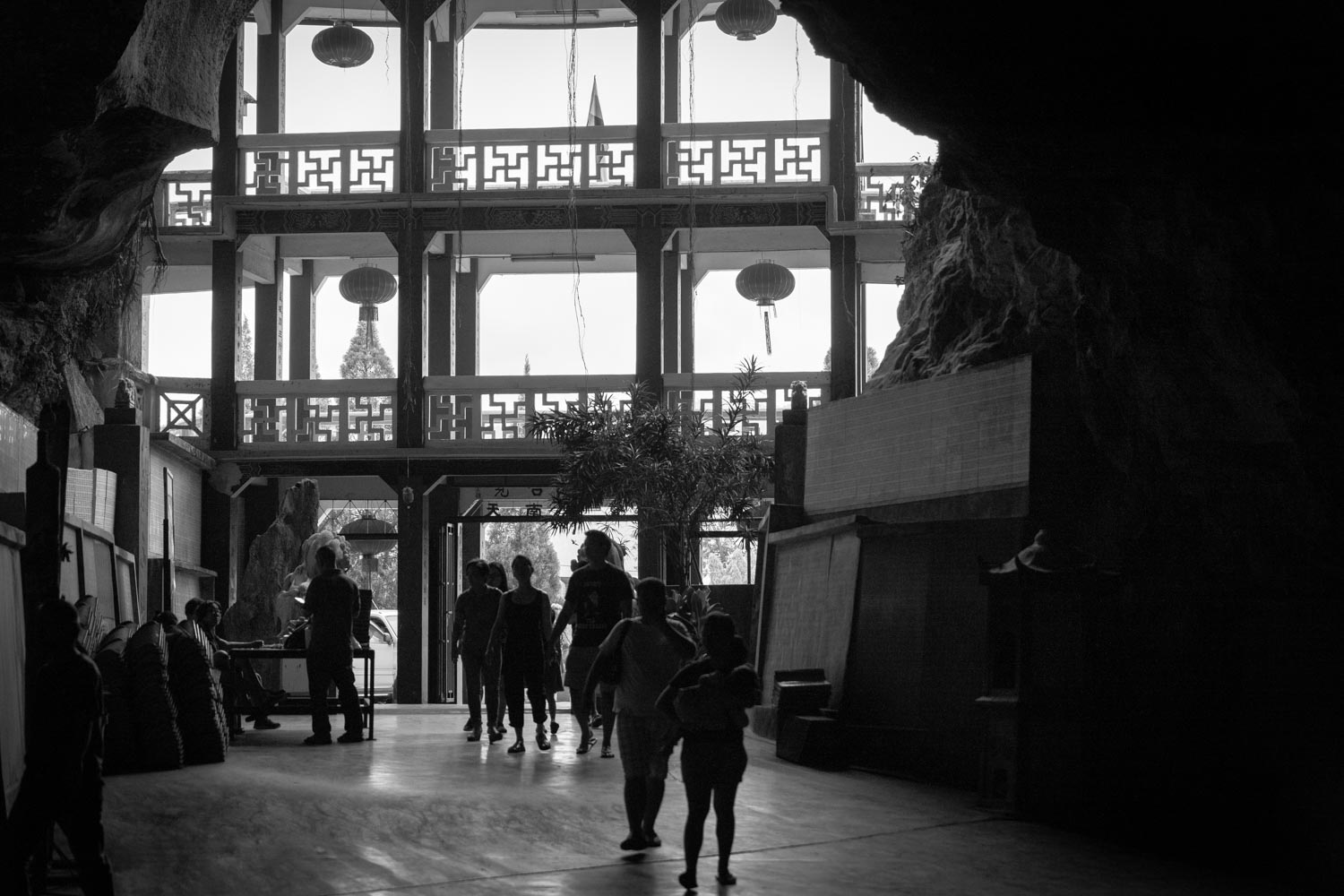 Perak Tong Cave Temple tourists entrance