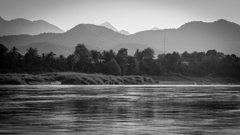 Mekong River landscape seascape Luang Prabang